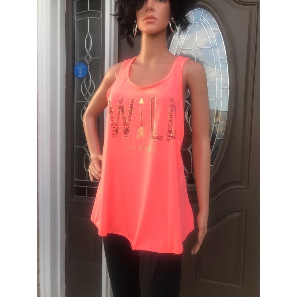 49-Peach colored t-shirt